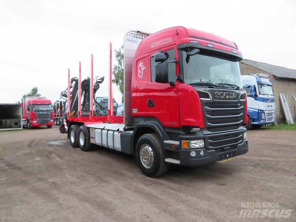 Scania R 450 Timmerbilar