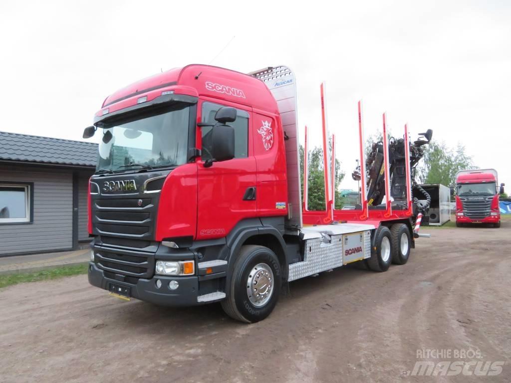 Scania R 450 Timmerbilar