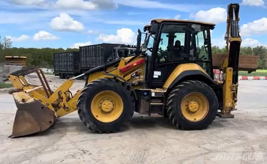 CAT 444 E 4x4 Grävlastare
