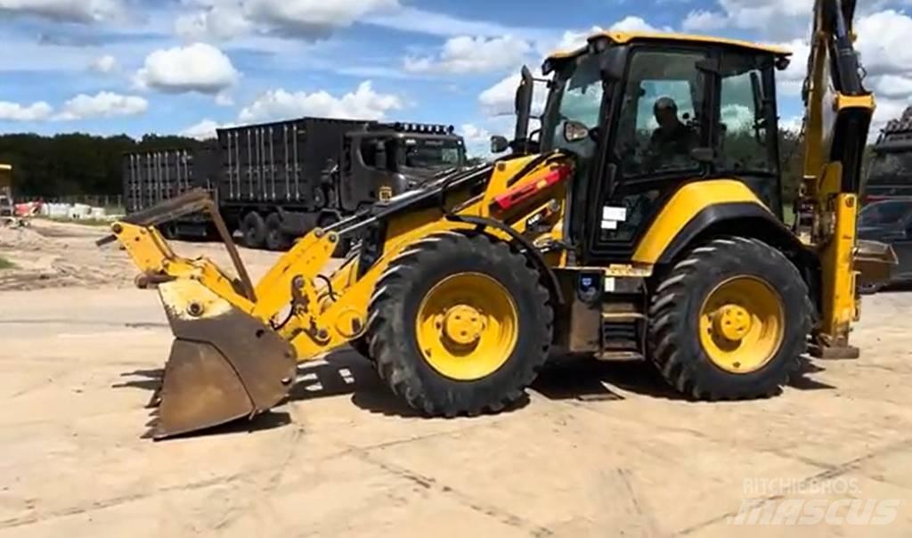 CAT 444 E 4x4 Grävlastare