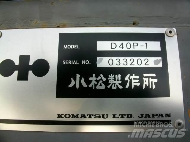Komatsu D 40 P Bandschaktare