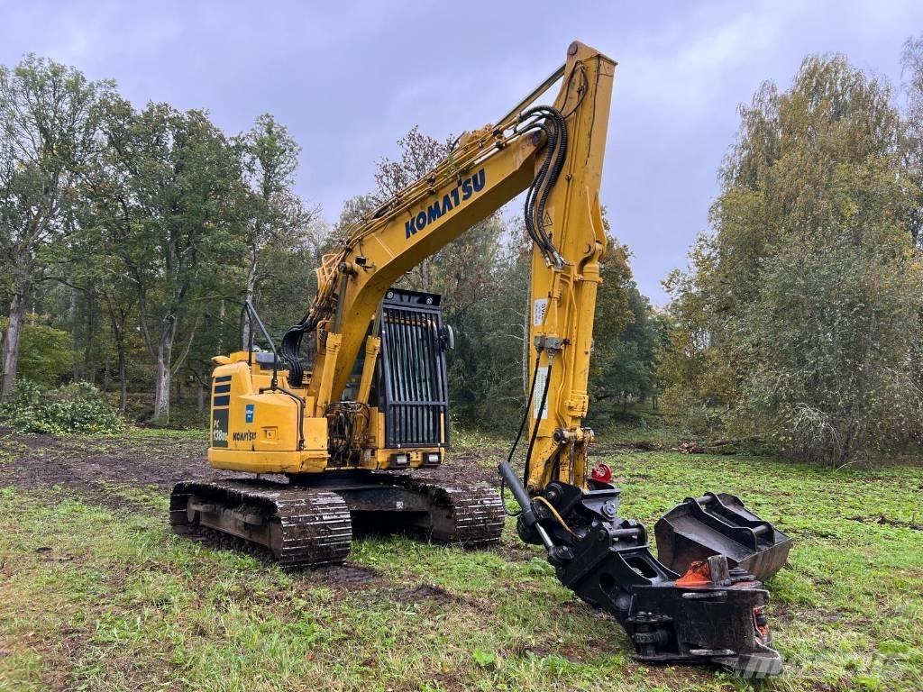 Komatsu PC138US-11 Bandgrävare