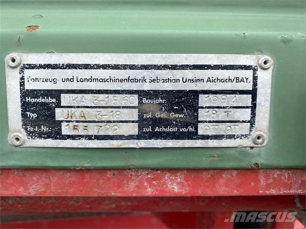Unsinn UKA3-18/60 Tippsläp