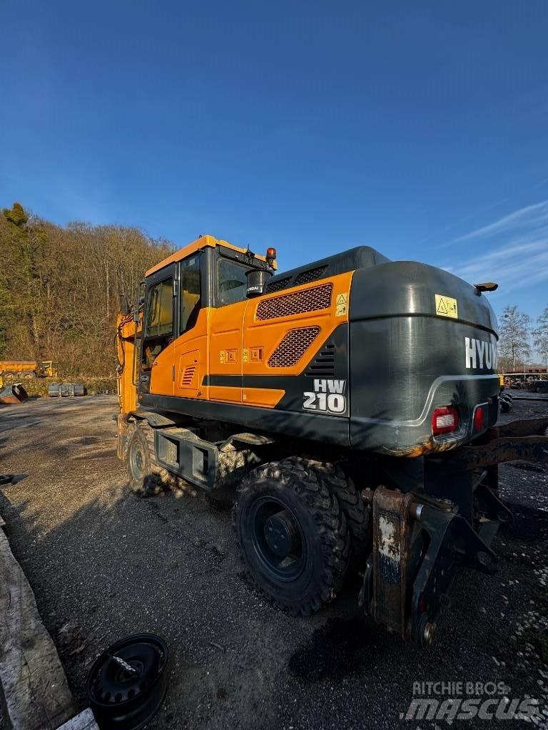 Hyundai HW 210 Hjulgrävare