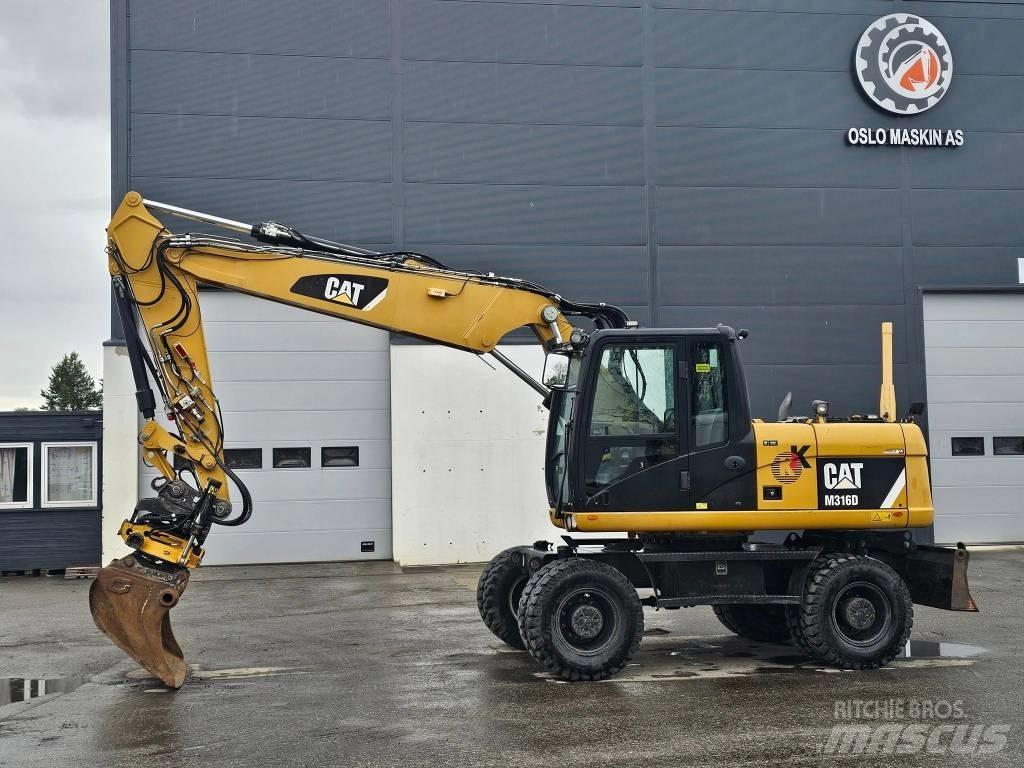 CAT M 316 D Hjulgrävare