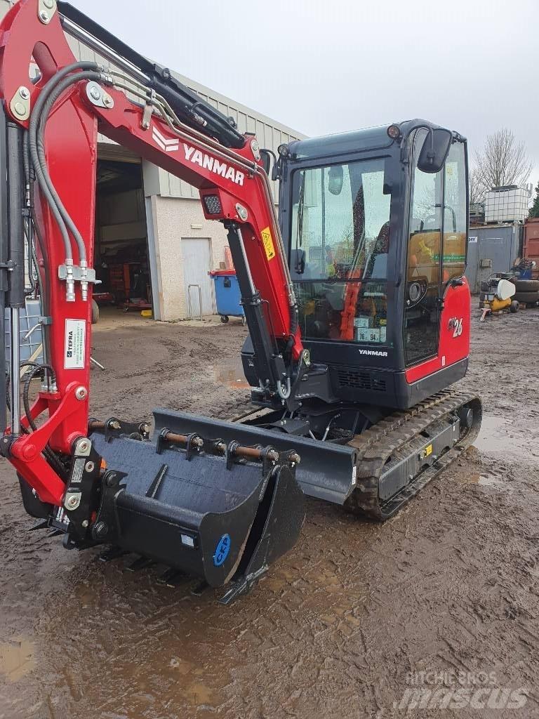 Yanmar SV26 Minigrävare < 7t