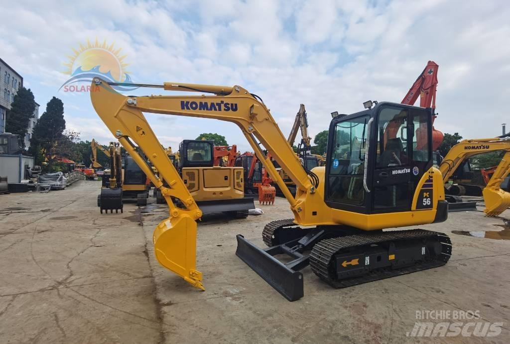 Komatsu PC 56-7 Minigrävare < 7t