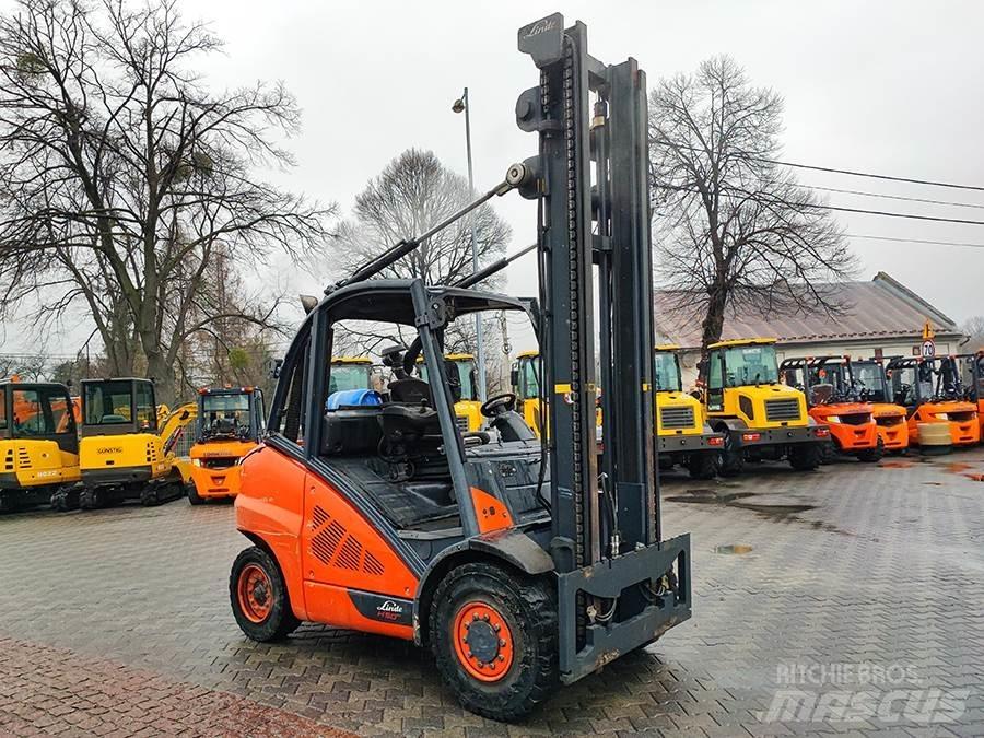 Linde H50T-02 Gasolmotviktstruckar