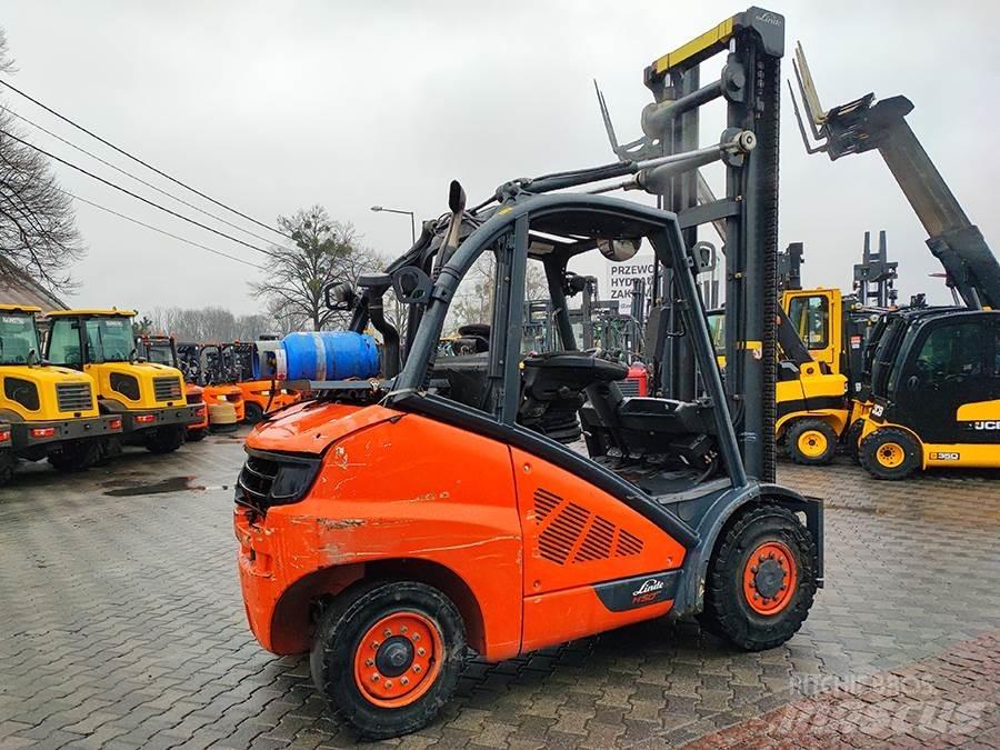 Linde H50T-02 Gasolmotviktstruckar