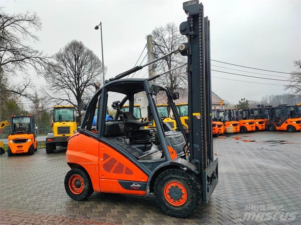 Linde H50T-02 Gasolmotviktstruckar