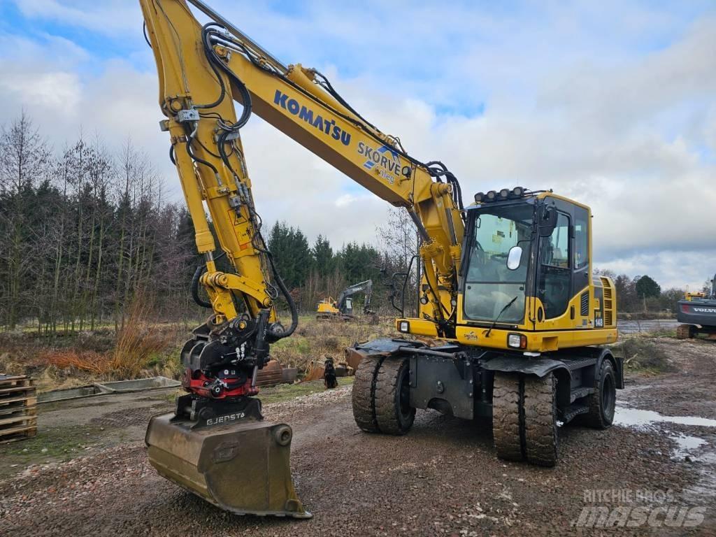 Komatsu PW148-8 Hjulgrävare
