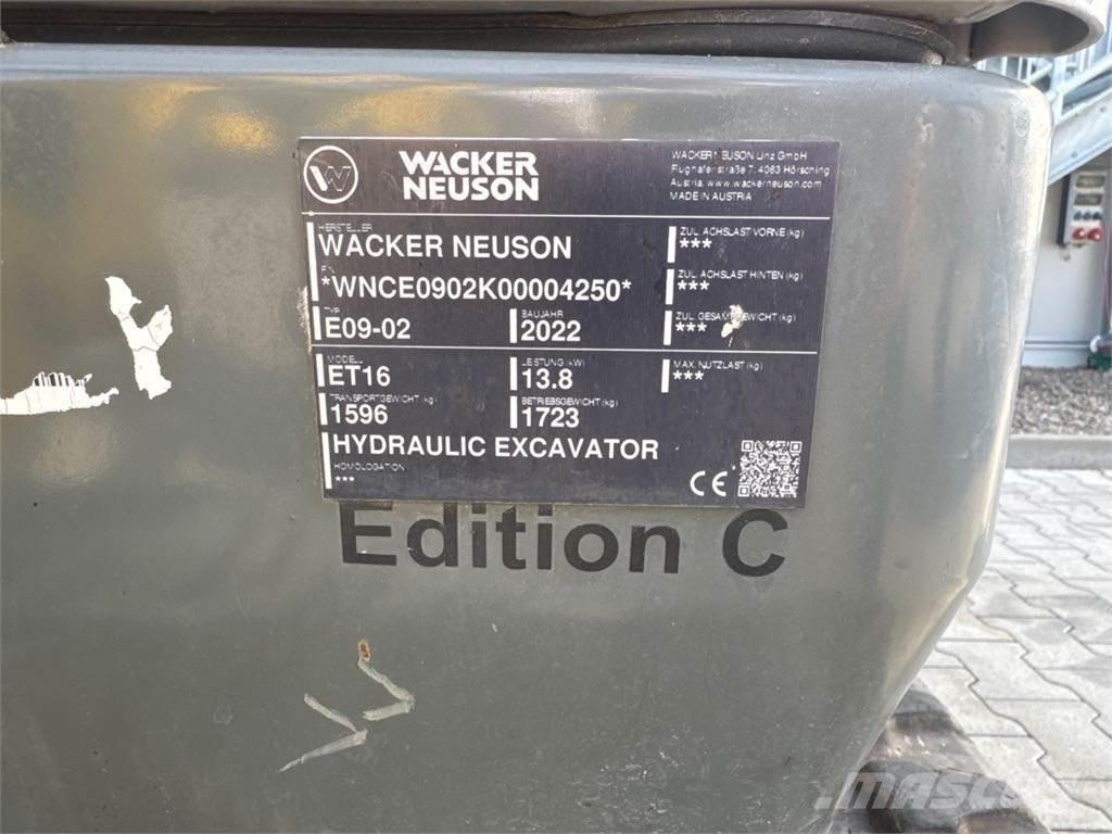 Wacker Neuson ET16 Bandgrävare