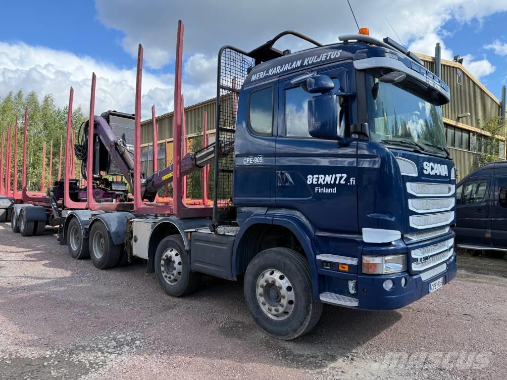 Scania R 580 Timmerbilar