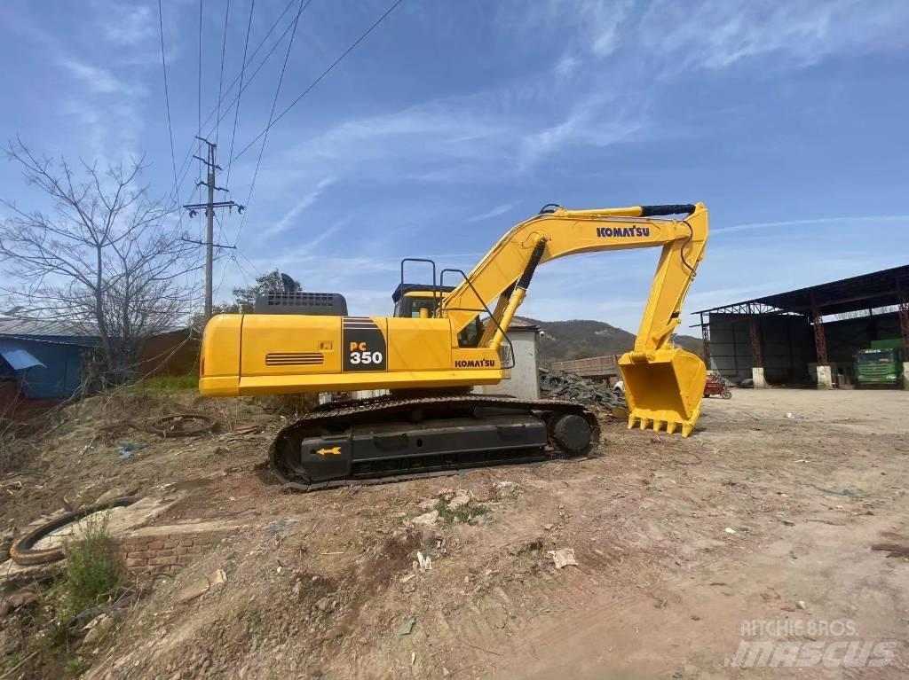 Komatsu PC350 Bandgrävare