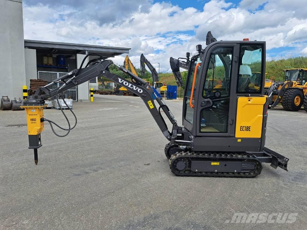 Volvo EC 18 E Minigrävare < 7t