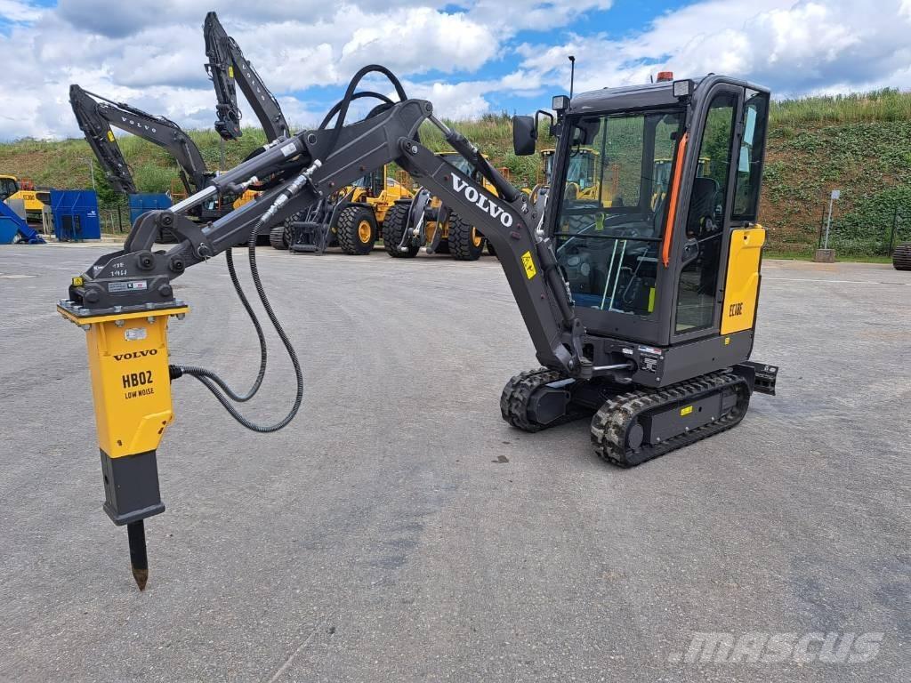 Volvo EC 18 E Minigrävare < 7t