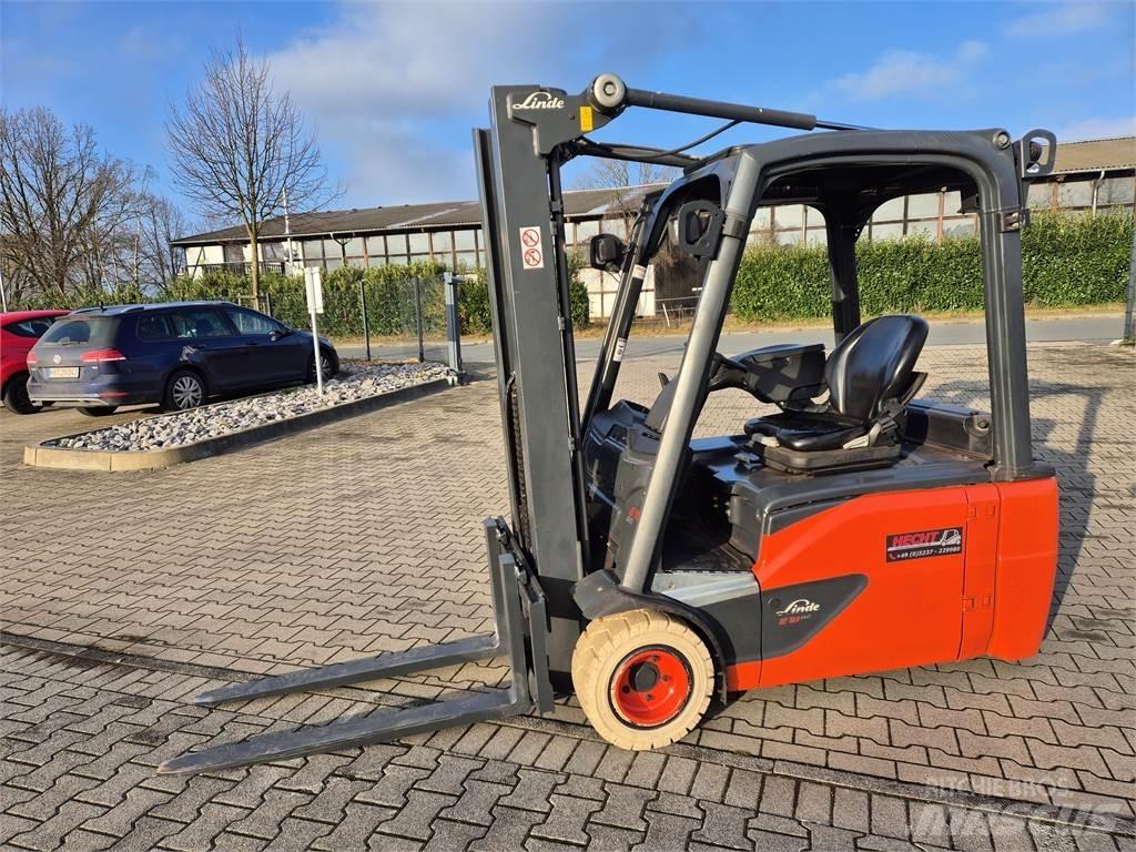 Linde E18L-02 Elmotviktstruckar
