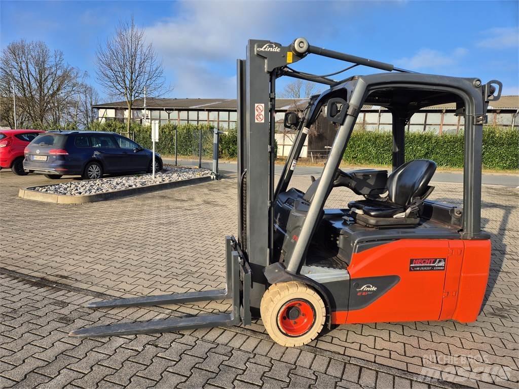 Linde E18L-02 Elmotviktstruckar