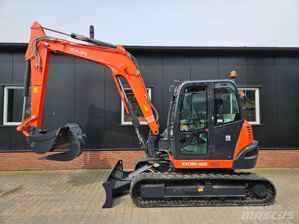 Kubota KX 080-4 Midigrävmaskiner 7t - 12t
