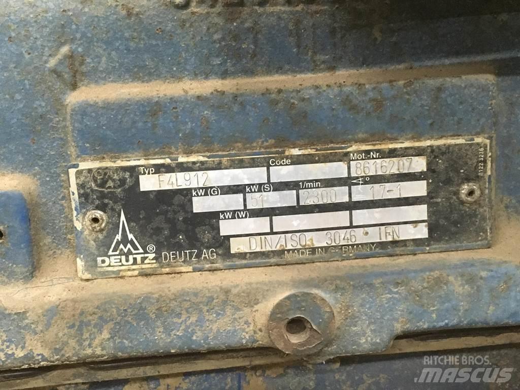 Deutz F4L912 USED Entreprenad - Övrigt