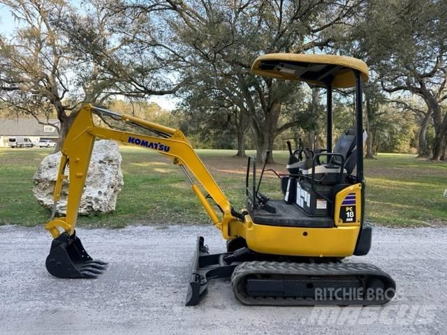 Komatsu PC18MR-2 Minigrävare < 7t