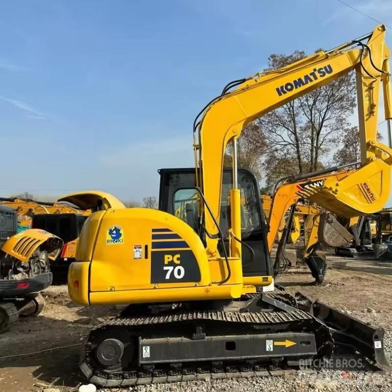 Komatsu PC 70 Bandgrävare