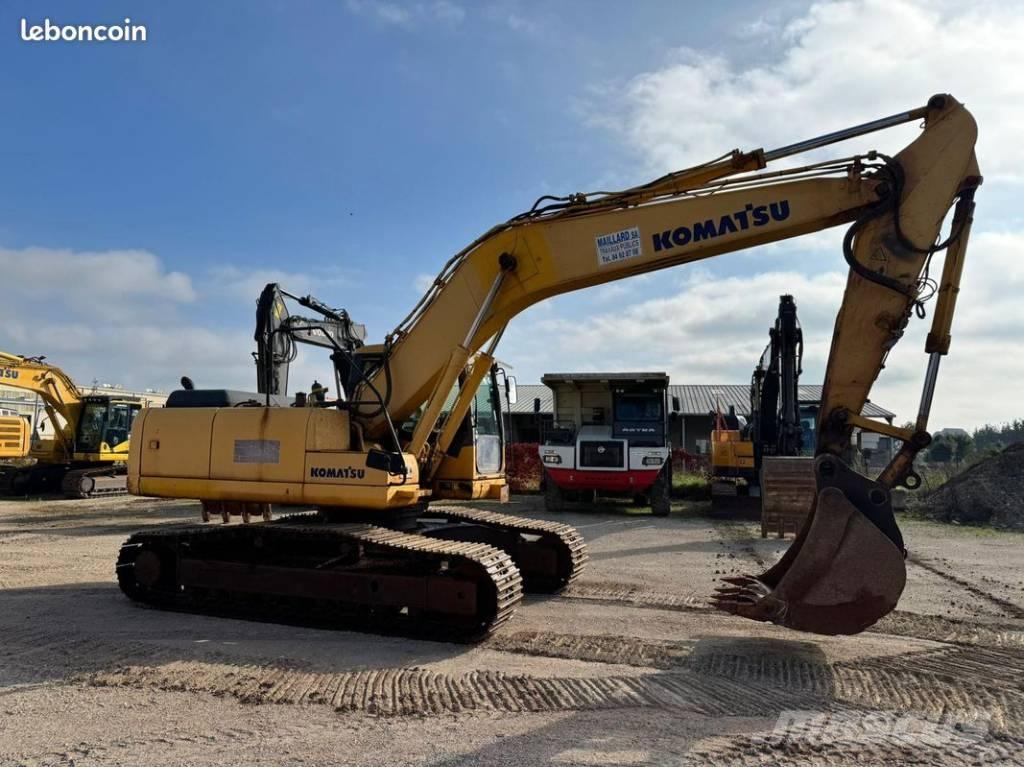 Komatsu PC 210 Bandgrävare