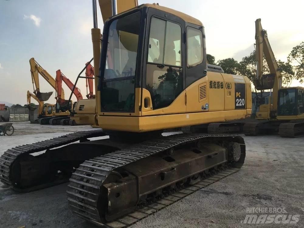 Komatsu pc220-7 Bandgrävare