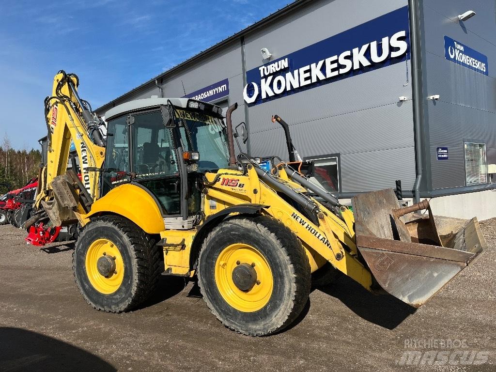 New Holland B 115 B Grävlastare