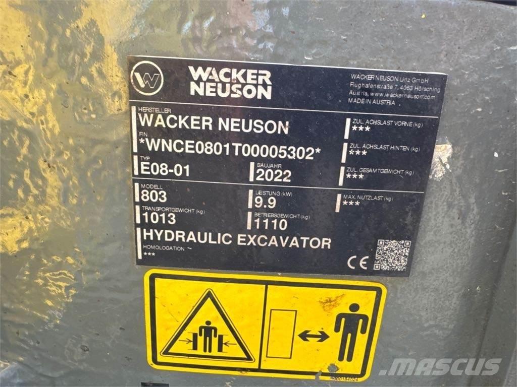 Wacker Neuson 803 Bandgrävare
