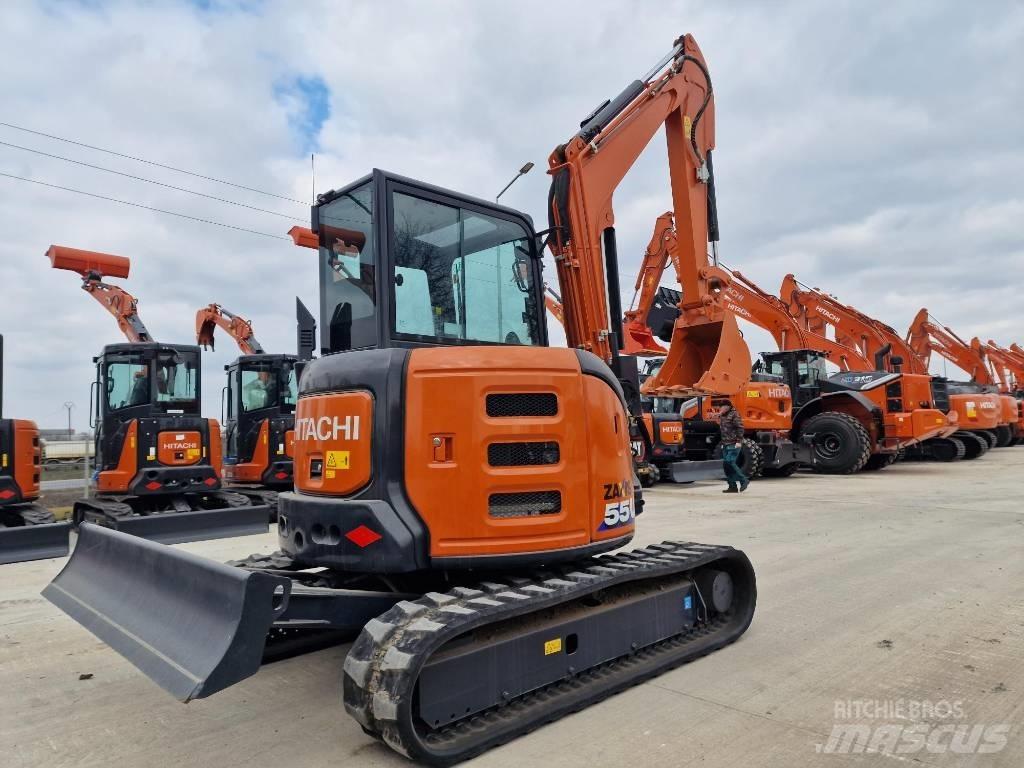 Hitachi ZX55U-6 Minigrävare < 7t