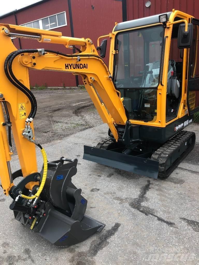 Hyundai R18 - 9AK Minigrävare < 7t