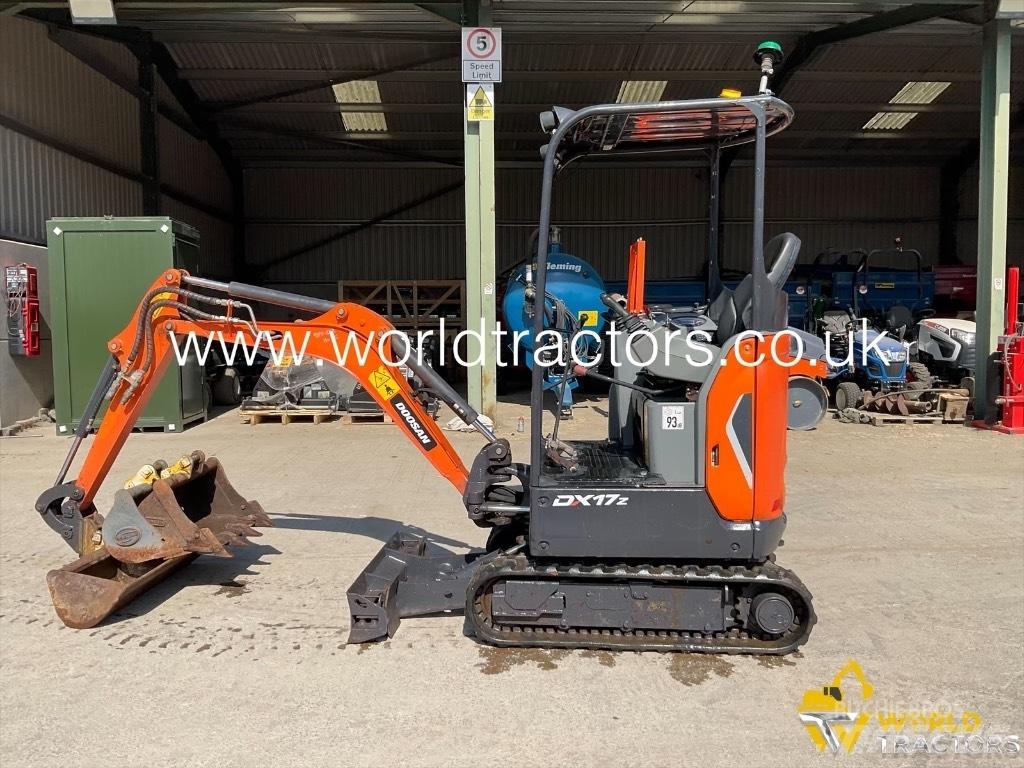 Doosan DX 17 Minigrävare < 7t