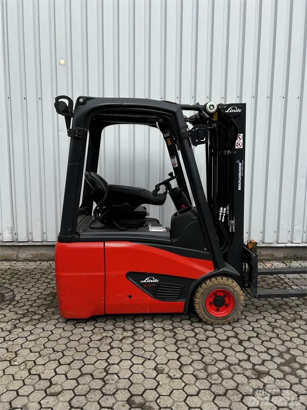 Linde E16C Elmotviktstruckar