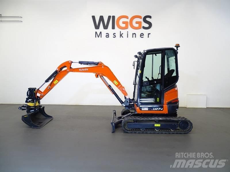 Kubota U 27-4 Minigrävare < 7t
