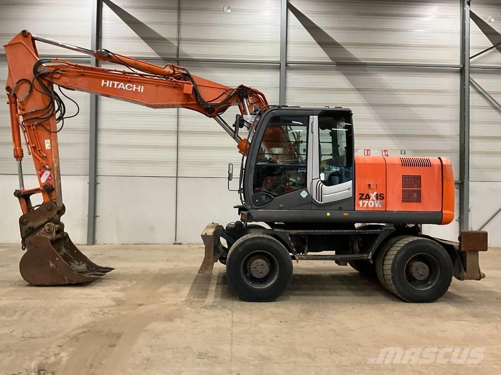 Hitachi ZX 170 W-3 Hjulgrävare