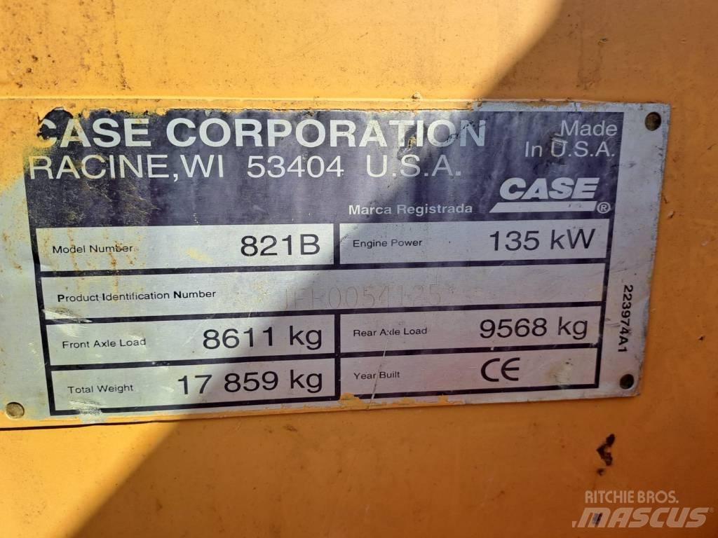 CASE 821 B Hjullastare