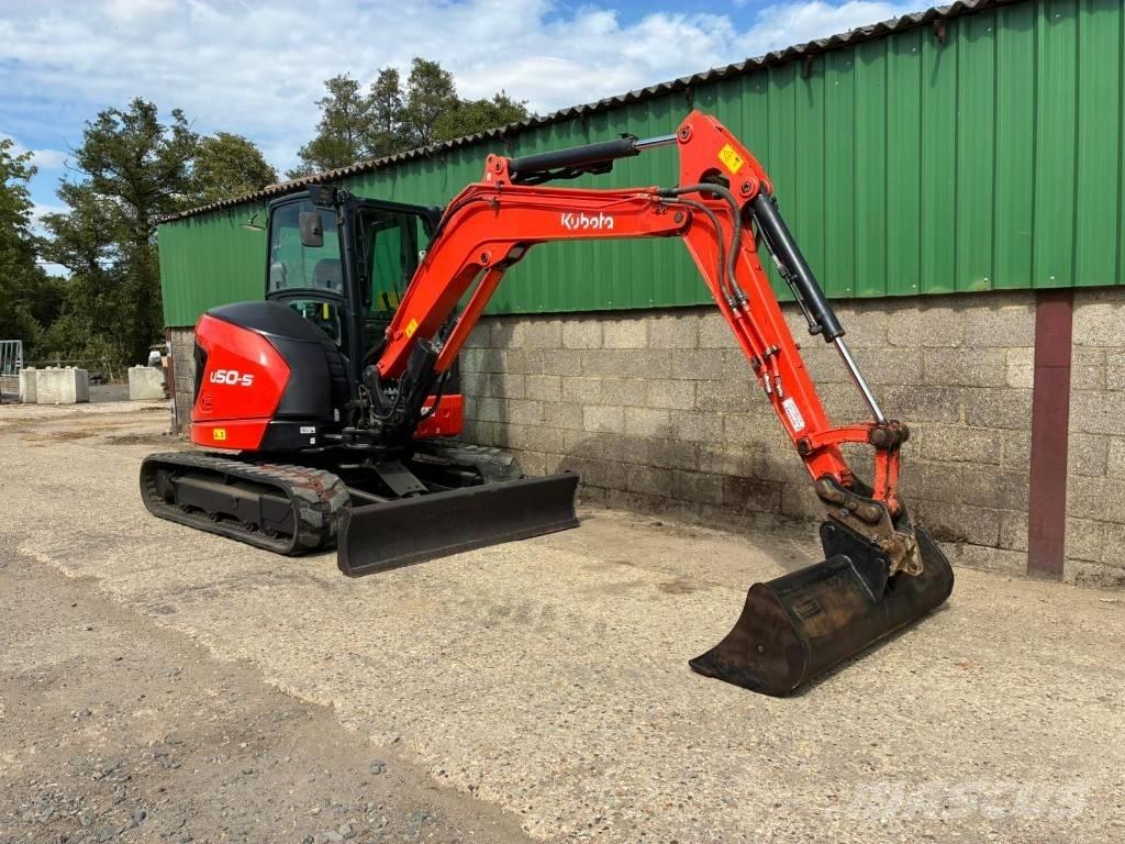 Kubota U 50-5 Minigrävare < 7t