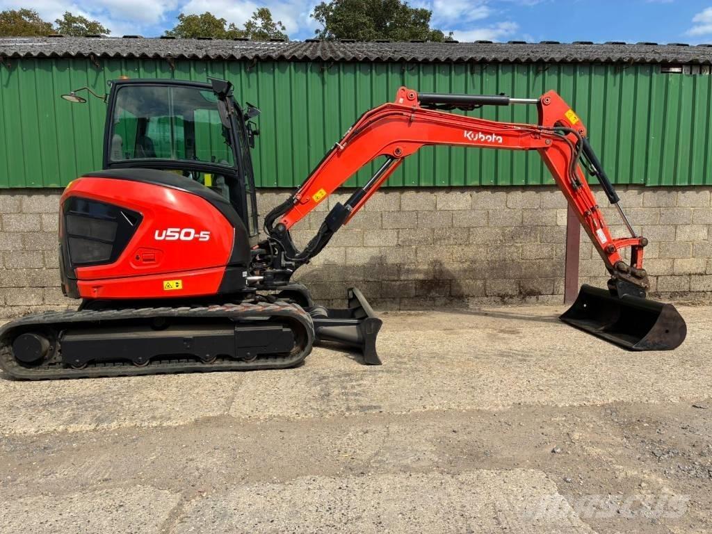 Kubota U 50-5 Minigrävare < 7t