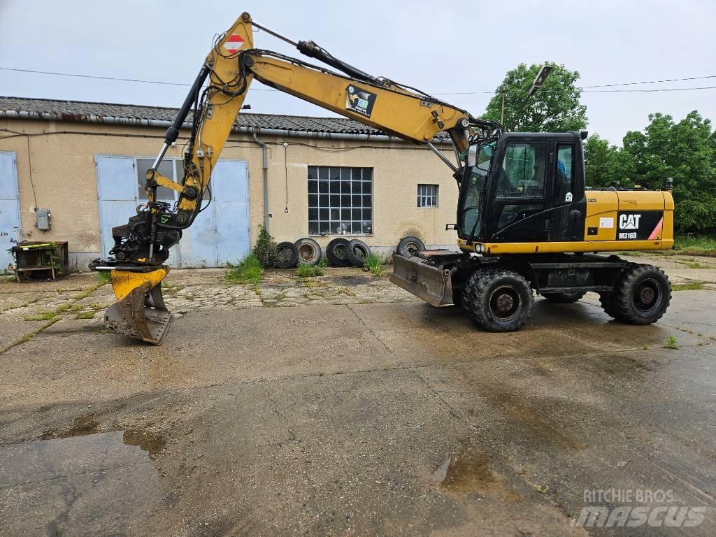 CAT M 316 D Hjulgrävare