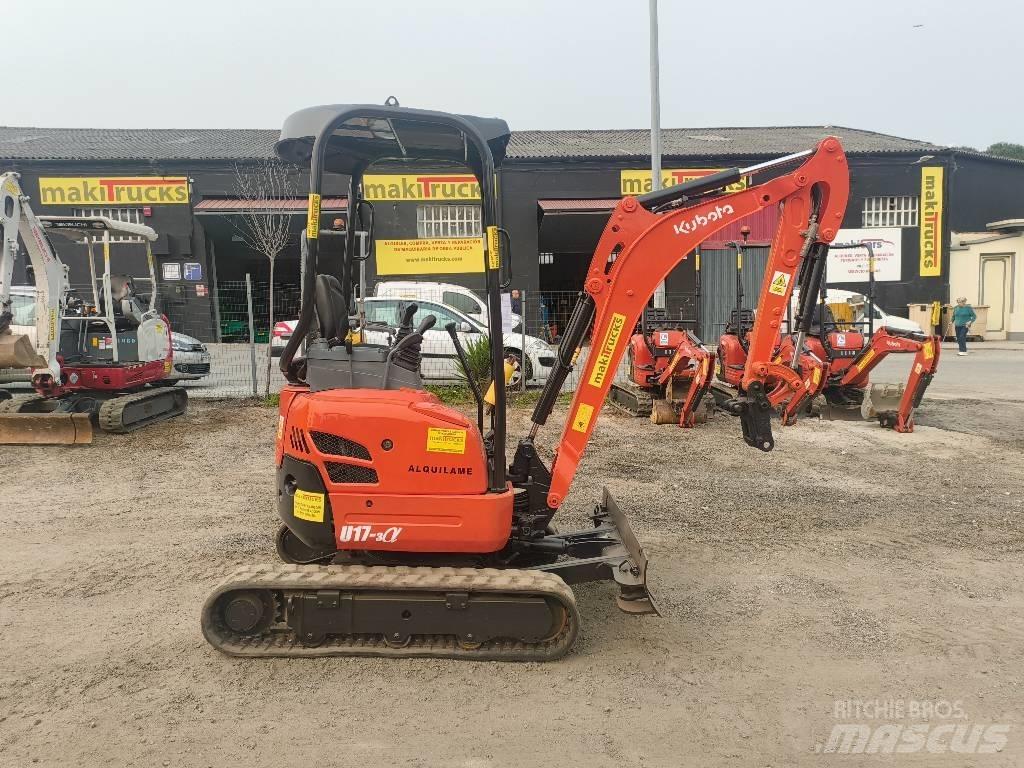 Kubota U 17-3 Minigrävare < 7t