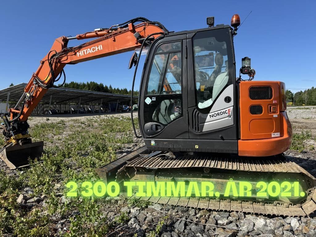 Hitachi ZX 85 US-6 Midigrävmaskiner 7t - 12t