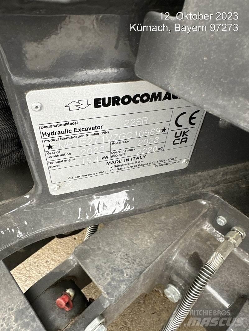 Eurocomach 22SR Minigrävare < 7t