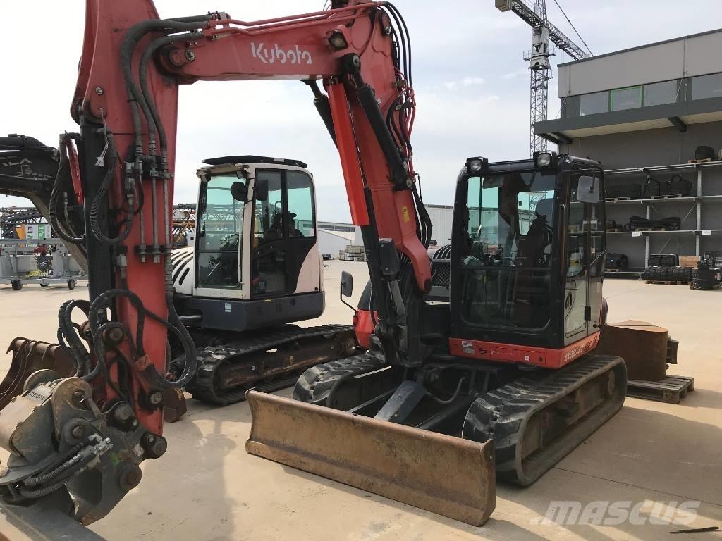 Kubota KX 080-4 Midigrävmaskiner 7t - 12t