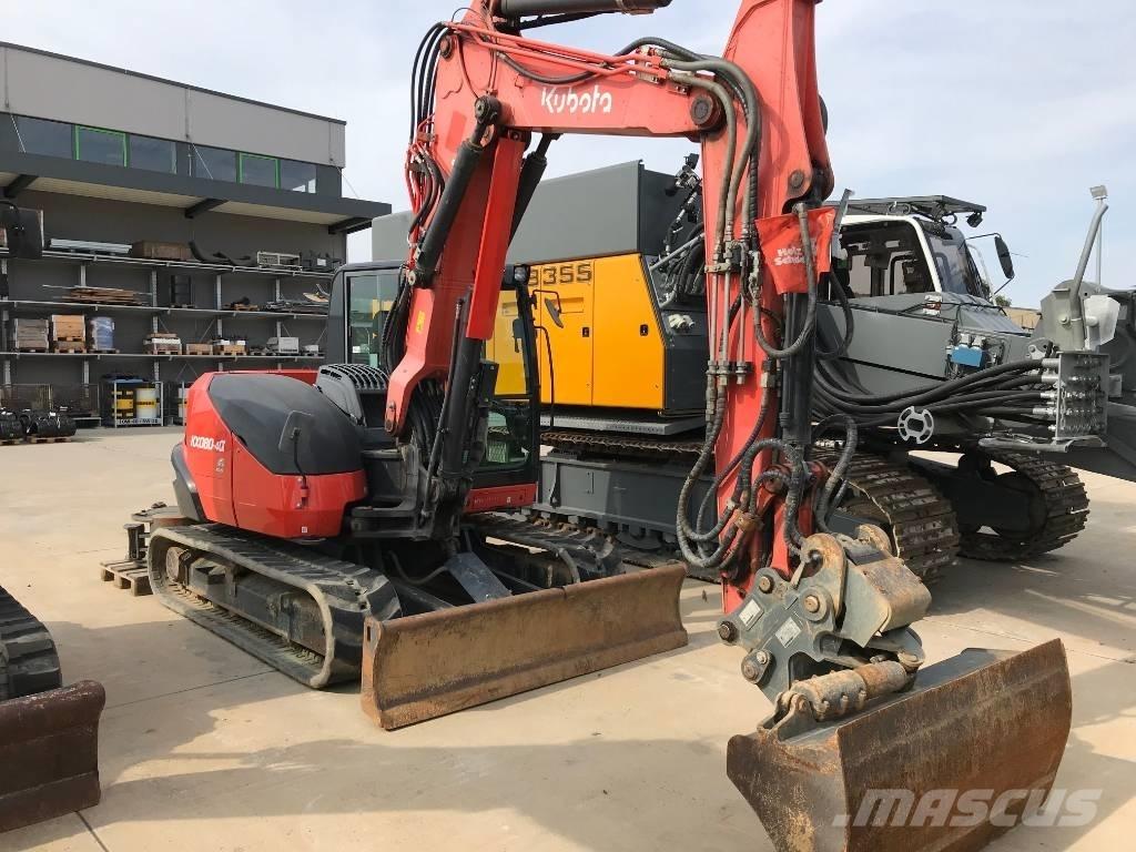 Kubota KX 080-4 Midigrävmaskiner 7t - 12t