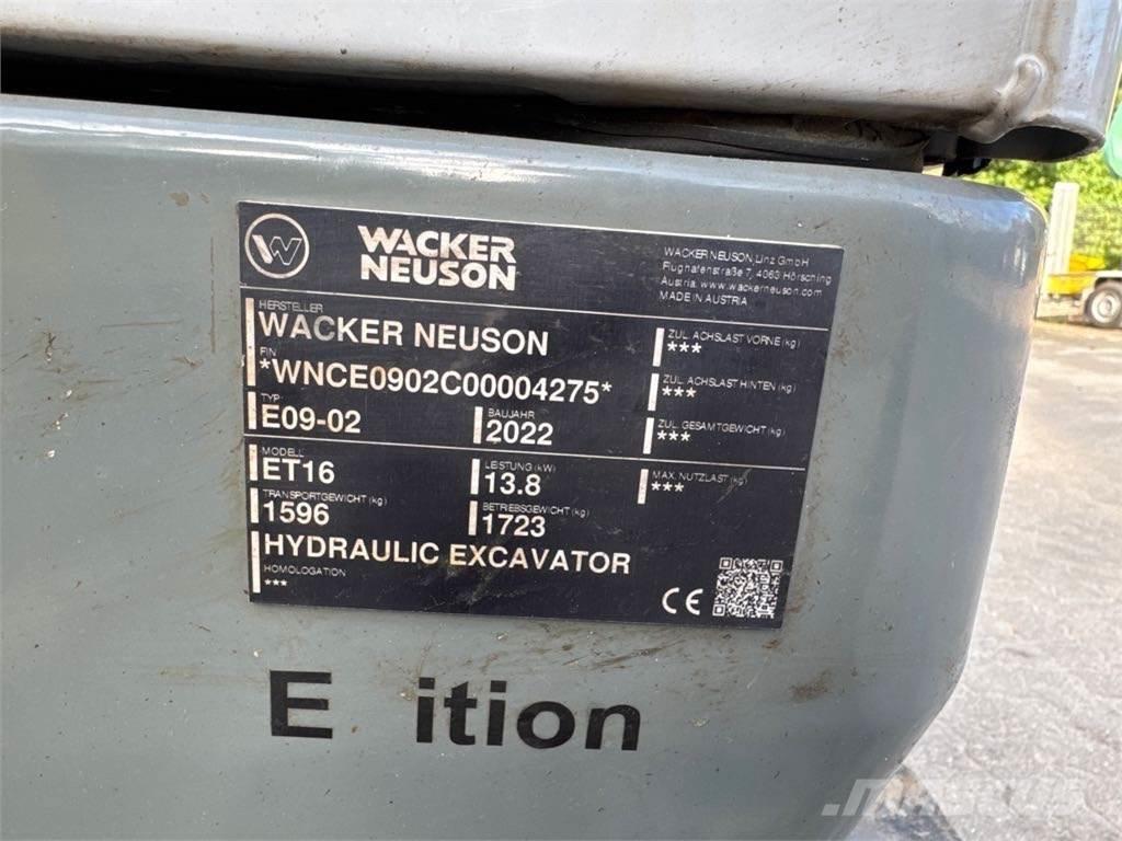 Wacker Neuson ET16 Bandgrävare