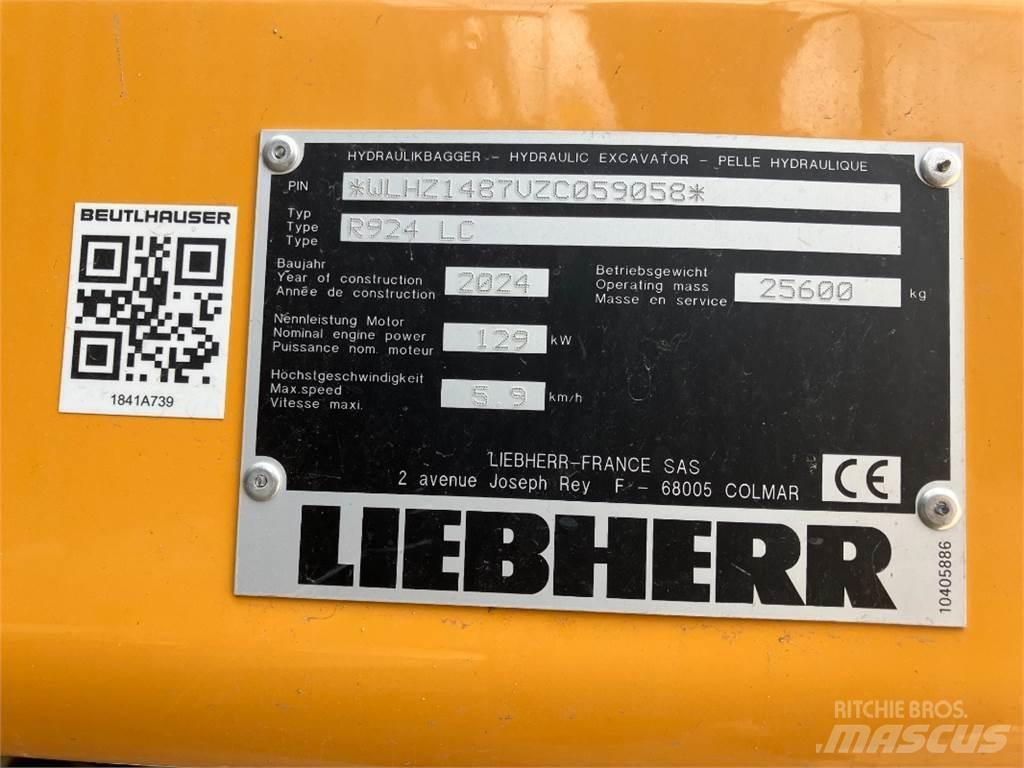 Liebherr R924 Bandgrävare
