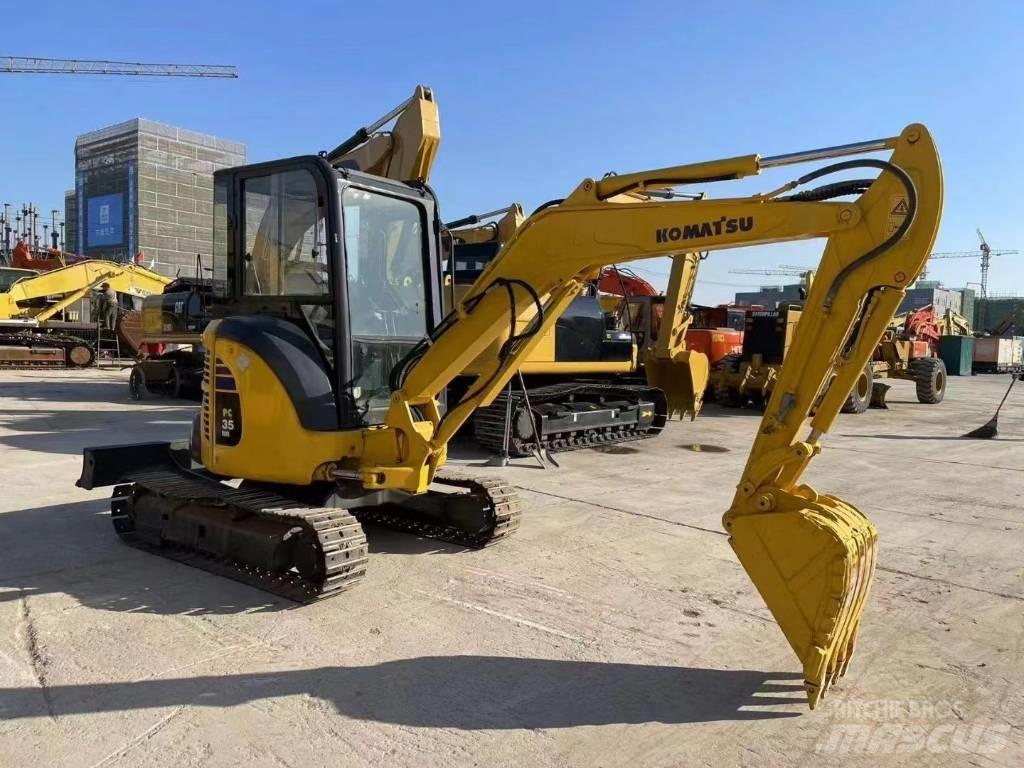 Komatsu PC 35 Minigrävare < 7t