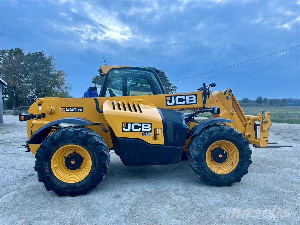 JCB 531-70 Agri Redskapsbärare för lantbruk