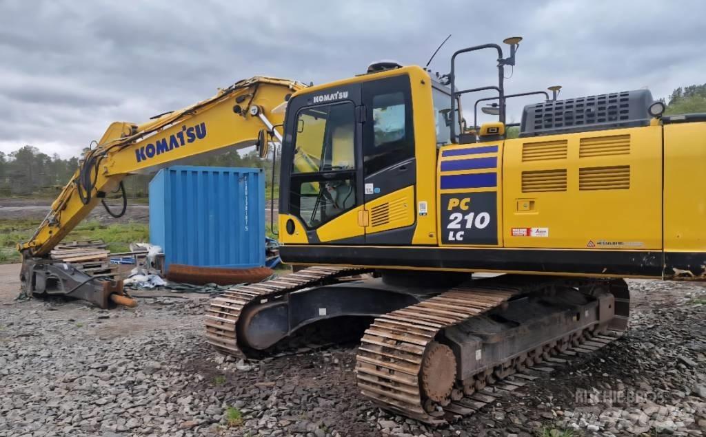 Komatsu PC 210 LC Bandgrävare